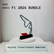 5.png All 24 Races Bundle 2024 Formula 1 Trophy 3D Model | STL Files | Track | Circuit | Motorsport Gift | F1 Collection | 3D Print Ready