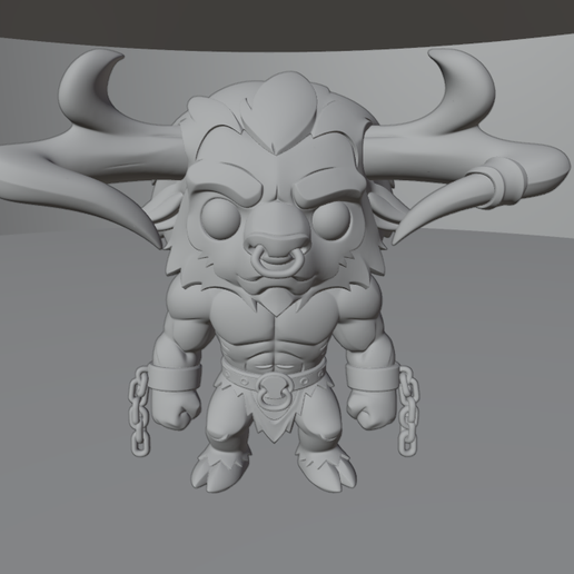 🪖 Alistar-League Of Legends・ STL File for 3D printing・Cults