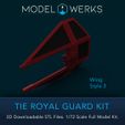 Tie-Royal-Gaurd-Graphic-7.jpg 1/72 Scale Tie Royal Guard Model Kit