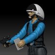 ScreenShot030.jpg Star Wars .stl REBEL TROOPER .3D action figure .OBJ Kenner style.