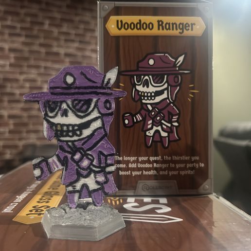Voodoo Ranger, Heroes of Barcadia 3D model