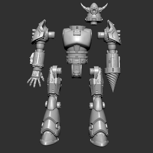 CYBOT 3D ACTION FIGURE OBJ. KENNER STYLE・ OBJ File for ・Cults