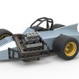 1.jpg 3D file Diecast Supermodified 3-to-1 race car Scale 1:25・3D printing idea to download