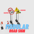 5.png 1/14 Scale Modular Road Work Sign