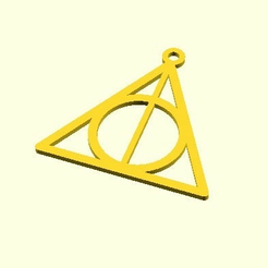 sign.png Parametric Harry Potter Deathly Hallows Sign