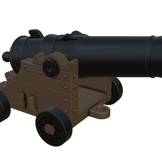 STL file Galleon cannon・Model to download and 3D print・Cults