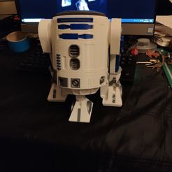 IMG_20201206_170933.jpg Screen Accurate R2D2 Alexa Echo Dot 3 Dock (Knickohr version) - Print colours seperately