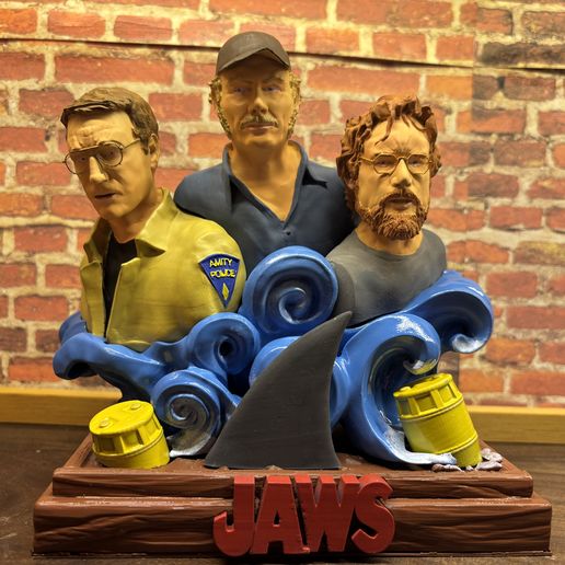 👥 Jaws model - character busts・3D Print with the Creality k1 Max ...