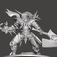 0.jpg NIGHTMARE - SOUL CALIBUR  Articulated with 2 Soul Edge Swords HIGH POLY STL for 3D Printing