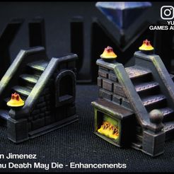 11.jpg Stairs for board games or rpg games Cthulhu Death May Die / GloomHaven / dungeons and dragons