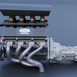 32.jpg 3D file Ford Mustang Hoonicorn・3D printer design to download