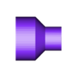 PVC reducing socket with 4-inch x 2-inch nominal diameters.STL PVC Pipe Fittings ``Commercial Use``.