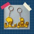 Llaveros-Simpsons-Homero-y-Marge-1.jpg Simpsons Marge and Homer key chains