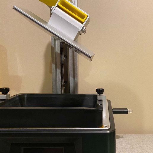 IMG_8116.JPG Gotejamento de canto angular em resina Anycubic Mono