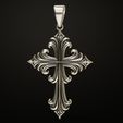 10.jpg Gothic cross Pendant 03