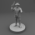 1w.png Wild West Miniatures - Cowboy with two guns
