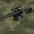 Assembly3.png Barrett 50 Caliber Sniper Rifle Non-functional Prop