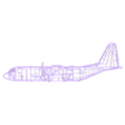 Lockheed C-130 Hercules.stl Lockheed C-130 Hercules