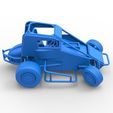 72.jpg Diecast Midget car while turning Scale 1:25