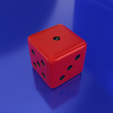 5.png Classic 6-sided die - 20 mm