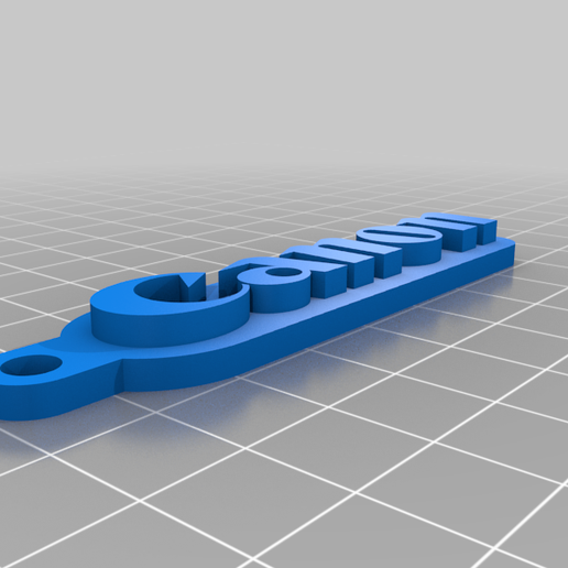 Canon Logo - Keyring 3D model