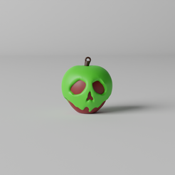 Poison-Apple-Charm-V1.png Call of Duty Poison Apple Keychain