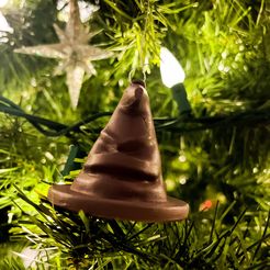 BCE337B1-8D1F-4B0D-AC24-B94962E2241F.jpeg Archivo 3D Adorno de Navidad Sombrero Seleccionador Harry Potter・Diseño de impresión en 3D para descargar