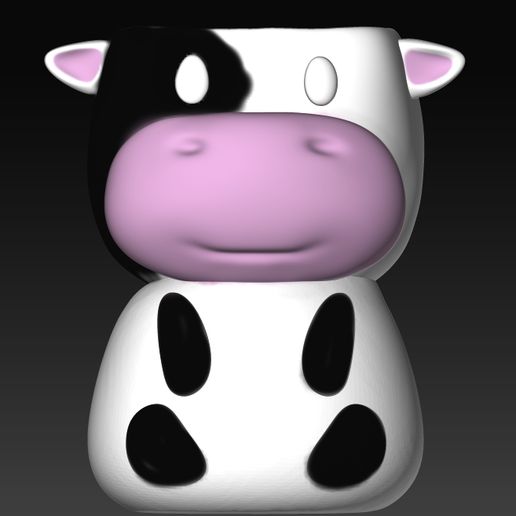 vaca-vaso.jpg Télécharger fichier STL Vase de la vache • Modèle pour impression 3D, FABMAD