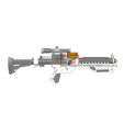 8.png F-11D Blaster Rifle - Star Wars - Printable 3d model - STL + CAD bundle - Personal Use