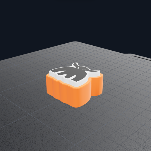 Halloween Fidget Clicker - brute  (Includes SVG File + Editable Bambu Studio Color Project)