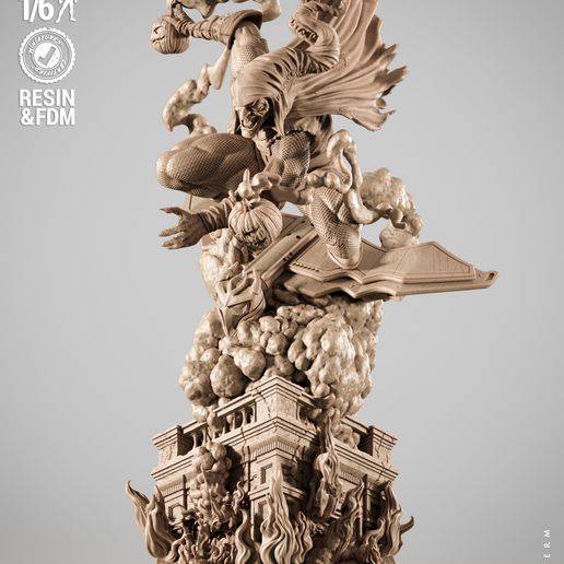 WICKED MARVELDR HOBGOBLIN SCULPTURE : TESTED AND READY FOR 3D PRINTING 3D model