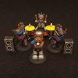 teddy.png Teddy and the Boys  (32mm scale, scaleable)