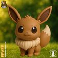 173.jpg EEVEE - ПОКЕМОН ФАН-АРТ 3D МОДЕЛЬ