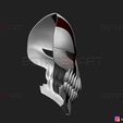 06.jpg Hollow Mask - Kurosaki Ichigo - Bleach 3D print model