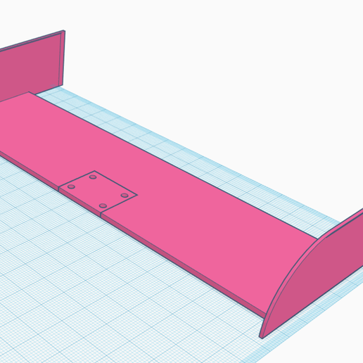 wltoys 144001 wing 3D model