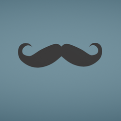 Capture d’écran 2017-11-14 à 19.36.31.png OBJ-Datei Mustache kostenlos・3D-druckbare Vorlage zum herunterladen