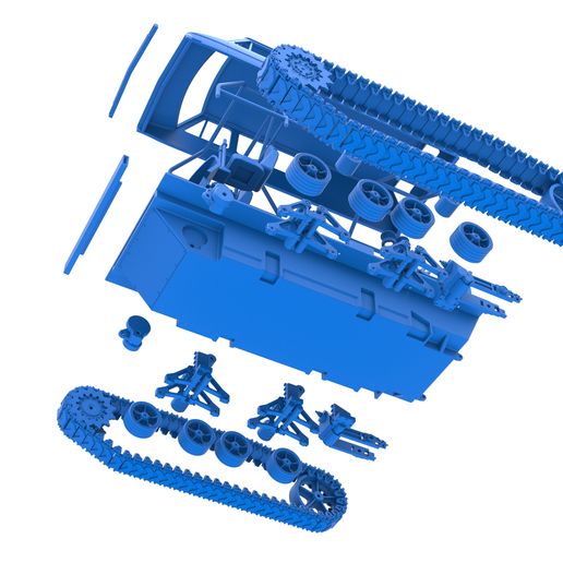 79.jpg Diecast Vintage Monster tank Version 3 масштаб 1:25