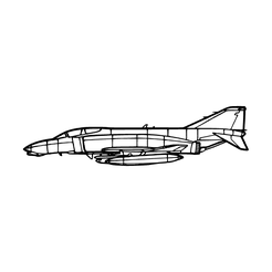 McDonnell-Douglas-F-4B-Phantom-II.png STL file McDonnell Douglas F-4B Phantom II・3D printable model to download