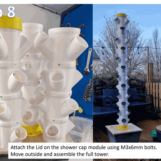 step8-min.png Modular Hydroponics Tower