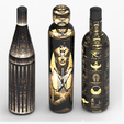 1.png Water bottle 3d egypt bottle antique 3d printing 3d water bottle 3d print egypt water bottle modelin