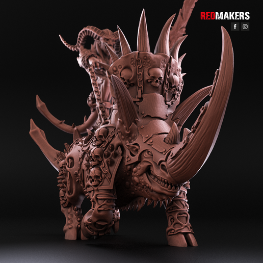 😈 Bloodthirsty Riders – Demons・ 3D File for 3D printing・Cults