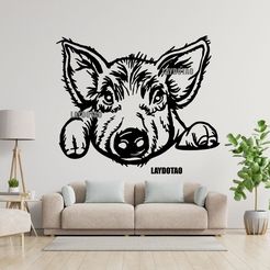 Sin-título.jpg CHANCHO CERDO ANIMAL DECORACION DE PARED