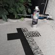 2.jpg Christian Stencil - Wall art or Shirt Design