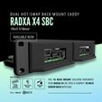 1.jpg 10-Inch 1U Dual Hot-Swap Rack Mount Caddy for Radxa X4 SBC - 3D Printable STL & 3MF Files | Custom Design for Homelab Clusters