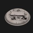 04.JPG custome rubble  Base for miniatures - Figures version 01