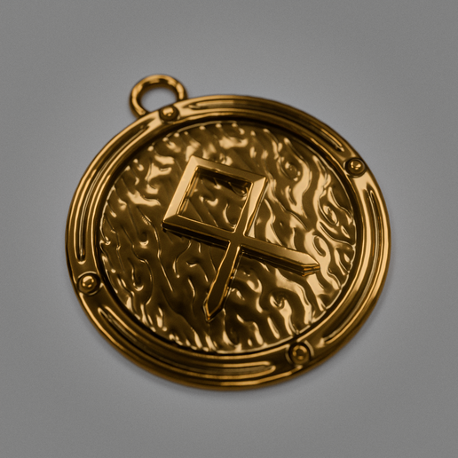 Othala_Gold.png Colgante Elder Futhark Othala Circular