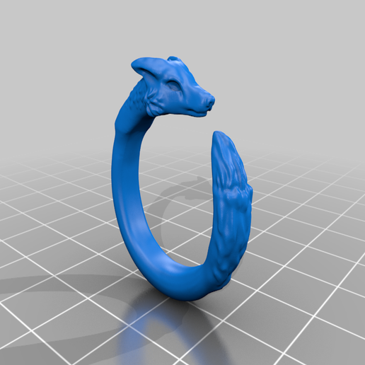 Fox Ring 3D model