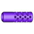 Flash hider v1_3_M14x1L.STL Disipador de flash v1