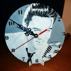 photostudio_1493450641085.jpg Fichier STL gratuit Horloge murale Elvis Presley・Design imprimable en 3D à télécharger