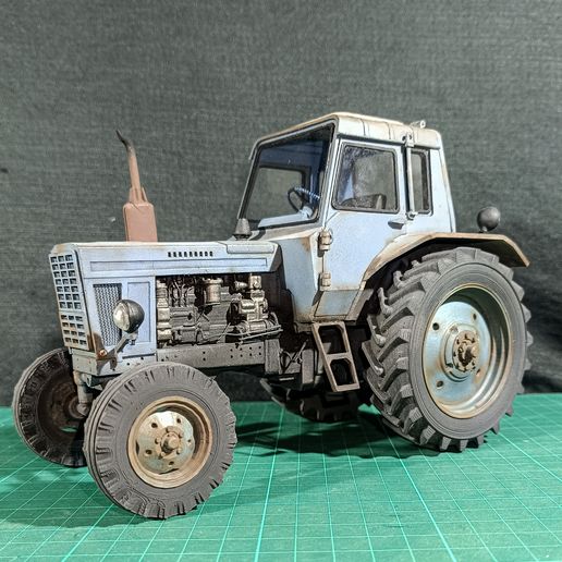 MTZ-80 with a small RC cabin